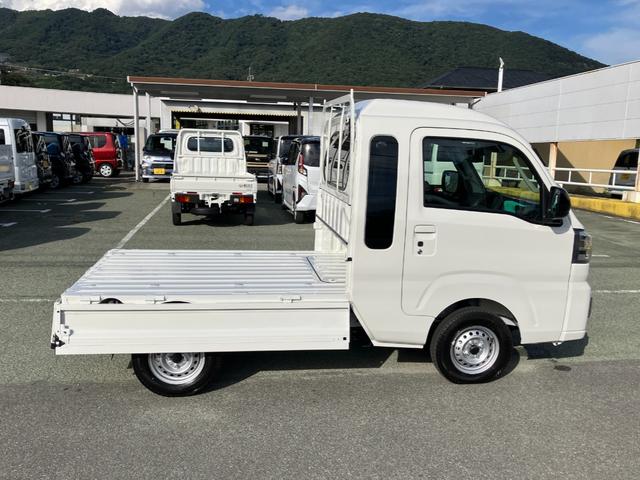 ハイゼットトラックジャンボエクストラ　４ＷＤ　ＣＶＴ　オーディオレススマートアシスト・コーナーセンサー・切り替え式４ＷＤ（ＣＶＴ車）・ＬＥＤヘッドランプ・ＬＥＤフォグランプ・ＬＥＤ大型作業灯・プッシュエンジンスタート（山梨県）の中古車