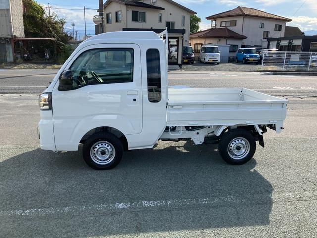 ハイゼットトラックジャンボエクストラ　４ＷＤ　ＣＶＴ　オーディオレススマートアシスト・コーナーセンサー・切り替え式４ＷＤ（ＣＶＴ車）・ＬＥＤヘッドランプ・ＬＥＤフォグランプ・ＬＥＤ大型作業灯・プッシュエンジンスタート（山梨県）の中古車