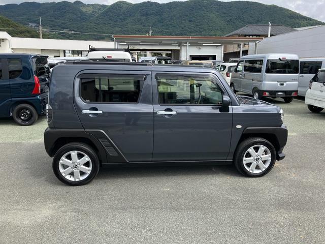 タフトG 4WD ディスプレイオーディオ バックモニタースマートアシスト・15インチアルミ・LEDヘッドランプ・LEDフォグ・スカイフィールトップ・電動パーキング・運転席助手席シートヒーター・USBソケット(山梨県)の中古車