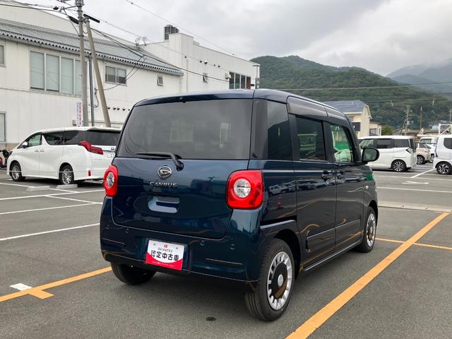 ムーヴキャンバスセオリーＧ　ディスプレイオーディオ　パノラマモニター衝突軽減ブレーキ　ワンオーナー　車線逸脱警報　キーフリー　エアバッグ　オートハイビーム　ＡＢＳ　記録簿　Ｓキー（山梨県）の中古車