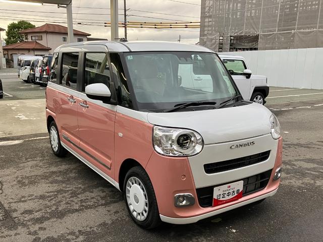 ムーヴキャンバスストライプスG 純正ナビゲーション ドライブレコーダー(山梨県)の中古車