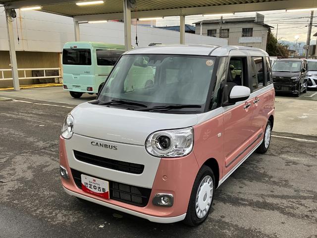 ムーヴキャンバスストライプスG 純正ナビゲーション ドライブレコーダー(山梨県)の中古車