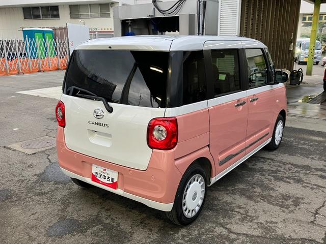 ムーヴキャンバスストライプスG 純正ナビゲーション ドライブレコーダー(山梨県)の中古車