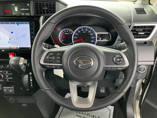 トールカスタムＧ　ターボ　９インチナビ・ドラレコ・ＥＴＣ装備スマートアシスト・ＬＥＤヘッドランプ・ＬＥＤフォグ・両側パワースライドドア・オートエアコン・パーキングブレーキ解除忘れ防止ブザー・ヘッドランプ自動消灯システム・プッシュエンジンスタート（山梨県）の中古車