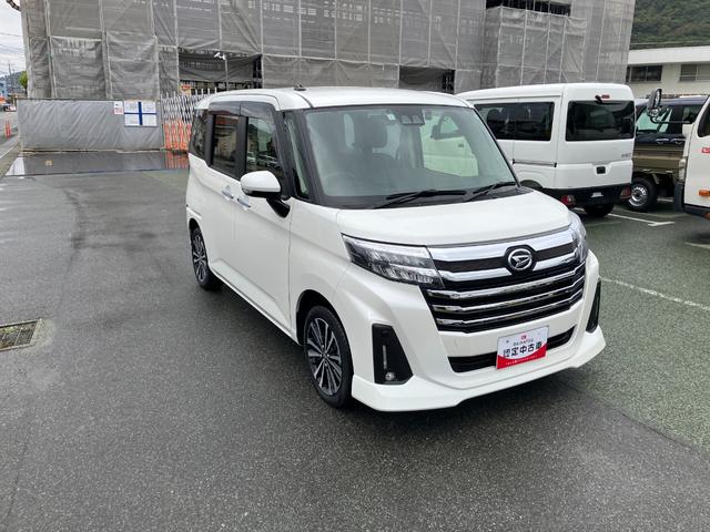 トールカスタムＧ　ターボ　９インチナビ・ドラレコ・ＥＴＣ装備スマートアシスト・ＬＥＤヘッドランプ・ＬＥＤフォグ・両側パワースライドドア・オートエアコン・パーキングブレーキ解除忘れ防止ブザー・ヘッドランプ自動消灯システム・プッシュエンジンスタート（山梨県）の中古車