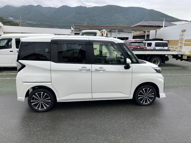 トールカスタムＧ　ターボ　９インチナビ・ドラレコ・ＥＴＣ装備スマートアシスト・ＬＥＤヘッドランプ・ＬＥＤフォグ・両側パワースライドドア・オートエアコン・パーキングブレーキ解除忘れ防止ブザー・ヘッドランプ自動消灯システム・プッシュエンジンスタート（山梨県）の中古車