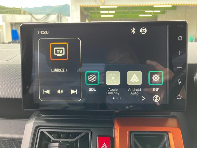 タフトG クロムベンチャー 4WD ディスプレイオーディオスマートアシスト・15インチアルミ・LEDヘッドランプ・LEDフォグ・スカイフィールトップ・電動パーキング・運転席助手席シートヒーター・USBソケット(山梨県)の中古車