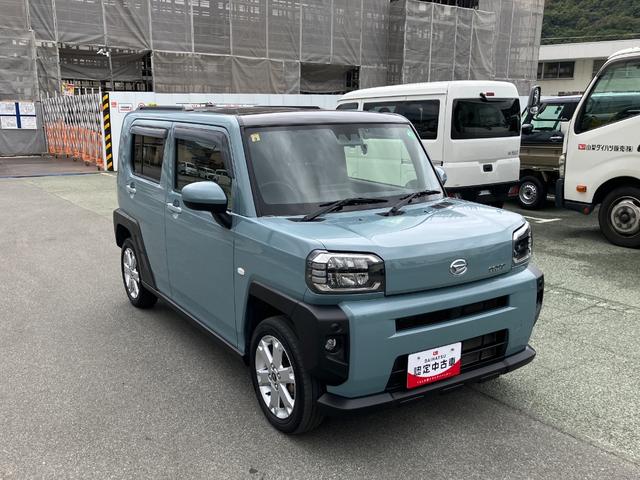 タフトG クロムベンチャー 4WD ディスプレイオーディオスマートアシスト・15インチアルミ・LEDヘッドランプ・LEDフォグ・スカイフィールトップ・電動パーキング・運転席助手席シートヒーター・USBソケット(山梨県)の中古車