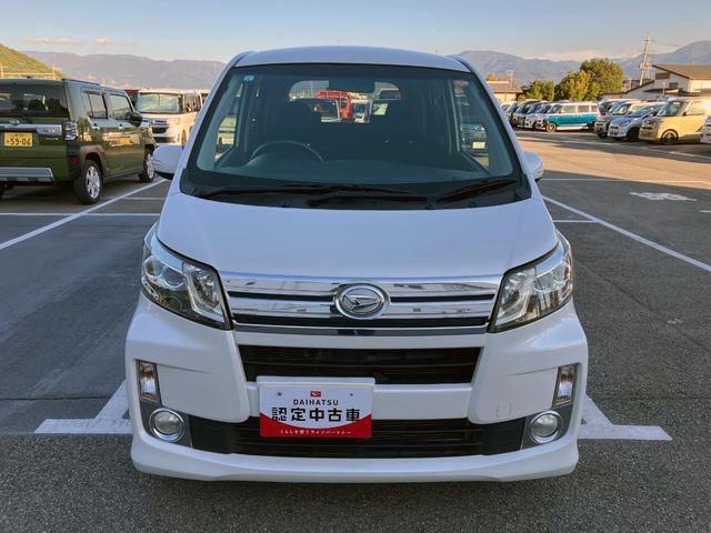 ムーヴカスタム RS 純正ナビゲーション バックモニター1オーナー車 ターボ車 キーレス ABS 運転席エアバック アルミホイール 点検記録簿 スマートキ−(山梨県)の中古車