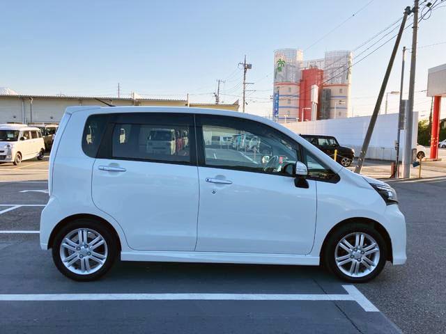 ムーヴカスタム RS 純正ナビゲーション バックモニター1オーナー車 ターボ車 キーレス ABS 運転席エアバック アルミホイール 点検記録簿 スマートキ−(山梨県)の中古車