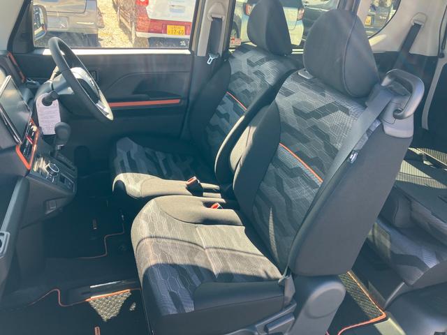 タントファンクロスターボ　４ＷＤ　ディスプレイオーディオスマートアシスト・ＬＥＤヘッドライト・１５インチアルミホイール・両側パワースライドドア・ＵＳＢソケット・運転席助手席シートヒーター・フルファブリックシート・本革巻ステアリングホイール（山梨県）の中古車