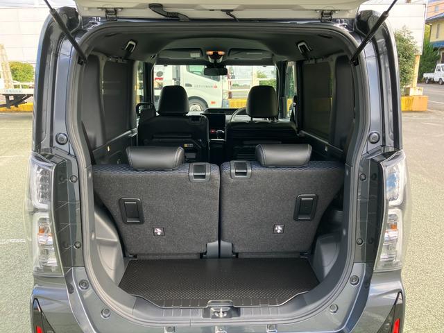 タントカスタムRS 純正ナビゲーション パノラマモニタースマートアシスト・LEDヘッドライト・15インチアルミホイール・両側パワースライドドア・USBソケット・運転席助手席シートヒーター・レザー調Xフルファブリックシート・本革巻ステアリングホイール(山梨県)の中古車