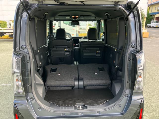 タントカスタムRS 純正ナビゲーション パノラマモニタースマートアシスト・LEDヘッドライト・15インチアルミホイール・両側パワースライドドア・USBソケット・運転席助手席シートヒーター・レザー調Xフルファブリックシート・本革巻ステアリングホイール(山梨県)の中古車