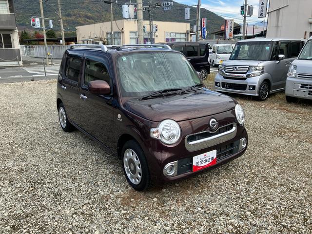 ミラココアココアプラスＸ　純正ナビゲーション記録簿付き　スマートキーシステム　キーレス　ＡＢＳ　ワンオーナー車　運転席エアバッグ（山梨県）の中古車