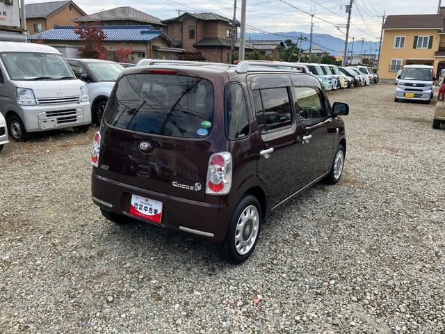 ミラココアココアプラスＸ　純正ナビゲーション記録簿付き　スマートキーシステム　キーレス　ＡＢＳ　ワンオーナー車　運転席エアバッグ（山梨県）の中古車