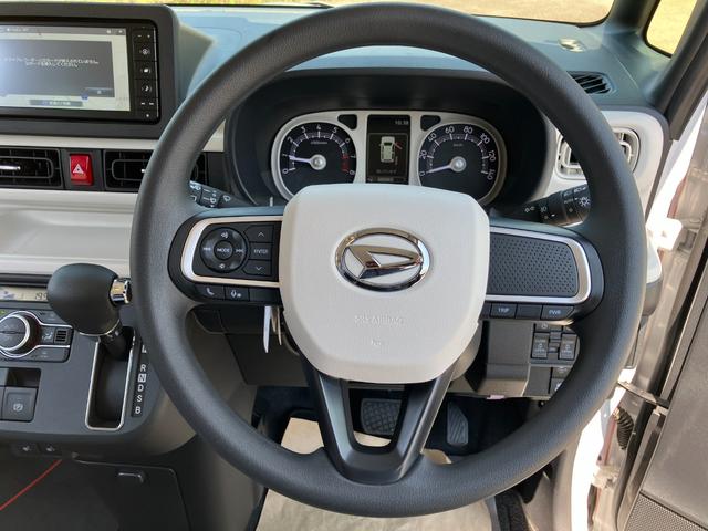 ムーヴキャンバスストライプスＧ　純正ナビゲーション　バックモニターナビ　スマートキープッシュスタート　キーフリーキー　ワンオーナー車　車線逸脱警報　運転席エアバック　オートハイビーム　ＡＢＳ　点検記録簿　エマージェンシーブレーキ（山梨県）の中古車