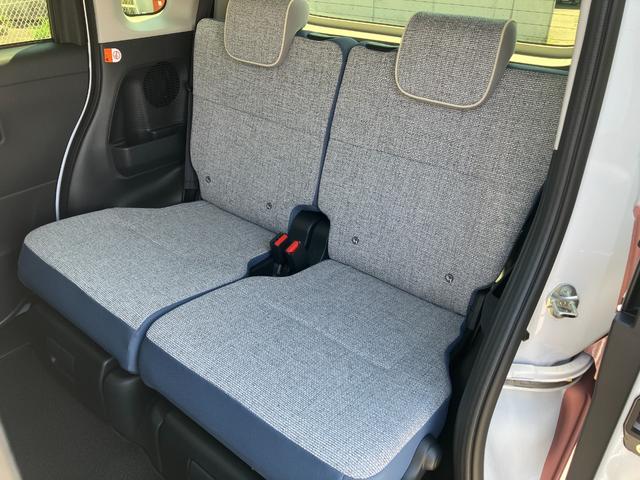 ムーヴキャンバスストライプスＧ　純正ナビゲーション　バックモニターナビ　スマートキープッシュスタート　キーフリーキー　ワンオーナー車　車線逸脱警報　運転席エアバック　オートハイビーム　ＡＢＳ　点検記録簿　エマージェンシーブレーキ（山梨県）の中古車