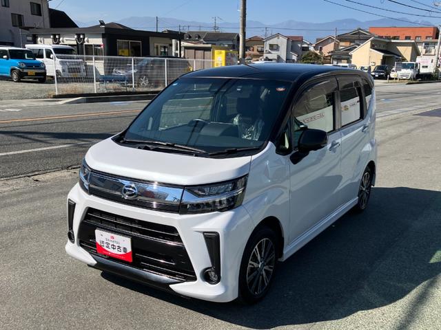 ムーヴカスタム　Ｘ　ＶＳ　ＳＡIII　８インチナビ　ドラレコスマートアシスト・ＬＥＤヘッドランプ・ＬＥＤフォグ・１４インチアルミ・プッシュエンジンスタート・オートエアコン・電動格納ミラー・運転席シートヒーター・ＴＦＴカラーマルチインフォメーションディスプレイ（山梨県）の中古車