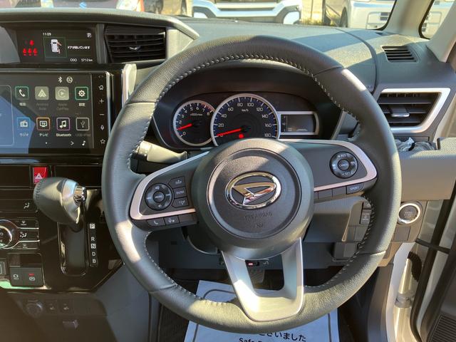 トールカスタムG ターボ ディスプレイオーディオスマートアシスト・LEDヘッドランプ・LEDフォグ・両側パワースライドドア・オートエアコン・パーキングブレーキ解除忘れ防止ブザー・ヘッドランプ自動消灯システム・プッシュエンジンスタート(山梨県)の中古車