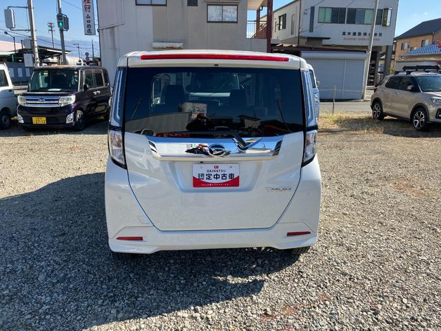 トールカスタムG ターボ ディスプレイオーディオスマートアシスト・LEDヘッドランプ・LEDフォグ・両側パワースライドドア・オートエアコン・パーキングブレーキ解除忘れ防止ブザー・ヘッドランプ自動消灯システム・プッシュエンジンスタート(山梨県)の中古車