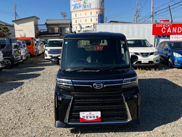 タントカスタムRS 純正ナビゲーション バックモニタースマートアシスト・LEDヘッドランプ・プッシュエンジンスタート・15インチアルミホイール・両側パワースライドドア・USBソケット・オートエアコン・運転席助手席シートヒーター(山梨県)の中古車