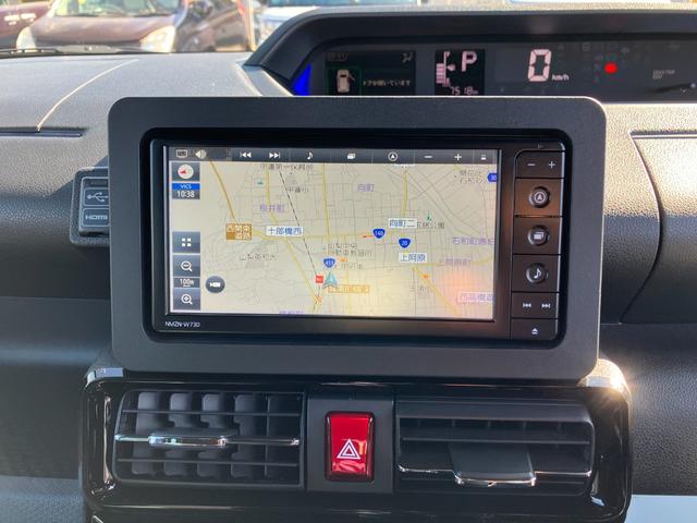 タントカスタムRS 純正ナビゲーション バックモニタースマートアシスト・LEDヘッドランプ・プッシュエンジンスタート・15インチアルミホイール・両側パワースライドドア・USBソケット・オートエアコン・運転席助手席シートヒーター(山梨県)の中古車