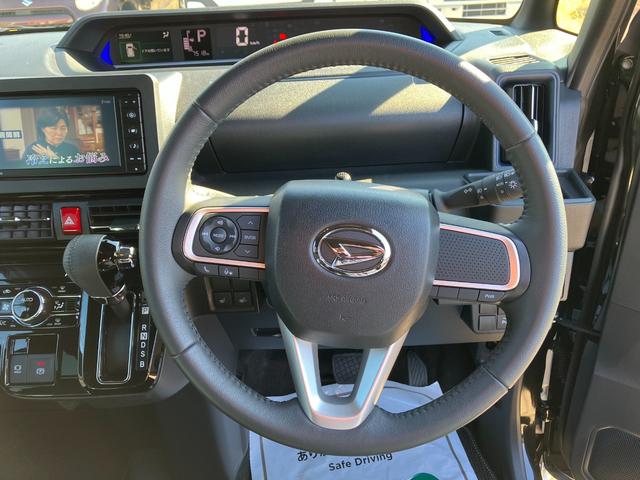 タントカスタムRS 純正ナビゲーション バックモニタースマートアシスト・LEDヘッドランプ・プッシュエンジンスタート・15インチアルミホイール・両側パワースライドドア・USBソケット・オートエアコン・運転席助手席シートヒーター(山梨県)の中古車