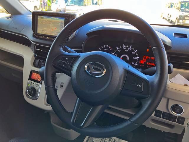 ムーヴXリミテッドII SAIII 純正ナビゲーション Bモニタースマートアシスト・14インチアルミ・プッシュエンジンスタート・オートエアコン・電動格納ミラー・スーパーUV&IRカットガラス(フロントドア)・運転席シートヒーター(山梨県)の中古車