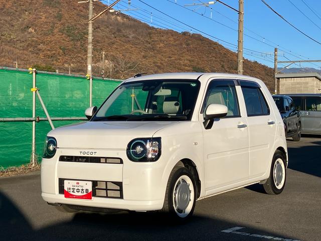 ミラトコットＧ　ＳＡIII　純正ＣＤデッキスマートアシスト・ＬＥＤヘッドランプ・プッシュエンジンスタート・運転席助手席シートヒーター・ＵＳＢソケット・オートエアコン・スーパーＵＶ＆ＩＲカットガラス（フロントウィンドウ）（山梨県）の中古車