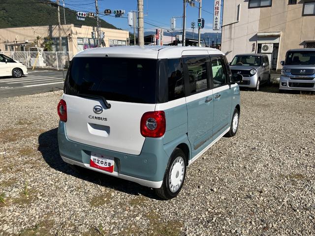 ムーヴキャンバスストライプスG 純正ナビゲーション ドライブレコーダーナビ スマートキープッシュスタート キーフリーキー ワンオーナー車 運転席エアバック ABS 点検記録簿(山梨県)の中古車