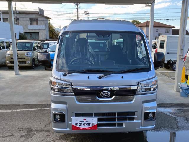 ハイゼットトラックジャンボエクストラ　オーディオレス　ＣＶＴスマートアシスト・コーナーセンサー・切り替え式４ＷＤ（ＣＶＴ車）・ＬＥＤヘッドランプ・ＬＥＤフォグランプ・ＬＥＤ大型作業灯・プッシュエンジンスタート（山梨県）の中古車