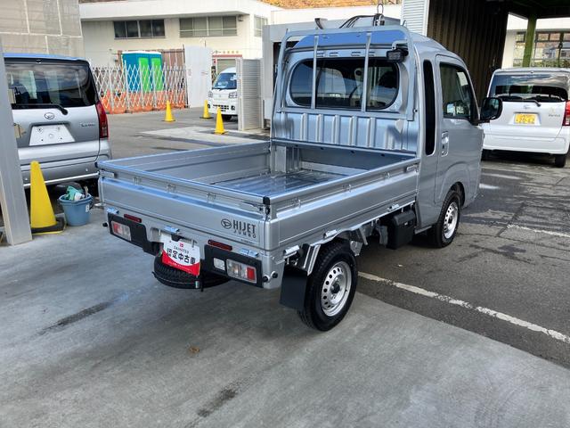 ハイゼットトラックジャンボエクストラ　オーディオレス　ＣＶＴスマートアシスト・コーナーセンサー・切り替え式４ＷＤ（ＣＶＴ車）・ＬＥＤヘッドランプ・ＬＥＤフォグランプ・ＬＥＤ大型作業灯・プッシュエンジンスタート（山梨県）の中古車