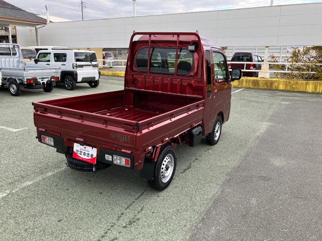 ハイゼットトラックジャンボエクストラ　オーディオレス　ＣＶＴスマートアシスト・コーナーセンサー・切り替え式４ＷＤ（ＣＶＴ車）・ＬＥＤヘッドランプ・ＬＥＤフォグランプ・ＬＥＤ大型作業灯・プッシュエンジンスタート（山梨県）の中古車