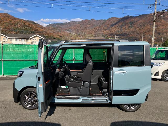 タントファンクロス　純正ナビゲーション　Ｐモニタースマートアシスト・ＬＥＤヘッドライト・１４インチアルミホイール・両側パワースライドドア・ＵＳＢソケット・運転席助手席シートヒーター・フルファブリックシート（山梨県）の中古車