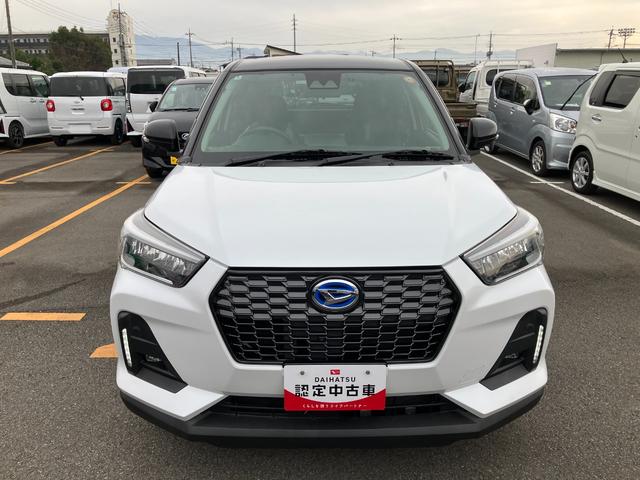 ロッキープレミアムG HEV 純正ナビゲーション ドラレコスマートアシスト・コーナーセンサー・ハイブリッド専用17インチアルミ・LEDヘッドランプ・(自動消灯システム)・シーケンシャルターンランプ・オートエアコン・運転席助手席シートヒーター(山梨県)の中古車