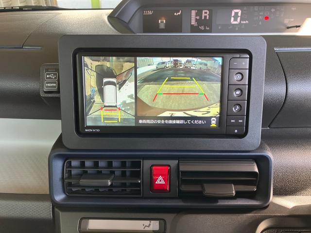 タントX 純正ナビゲーション パノラマモニタースマートアシスト・LEDヘッドライト・プッシュボタンスタート・オートエアコン・左側パワースライドドア・電動パーキングブレーキ・USBソケット・運転席助手席シートヒーター(山梨県)の中古車