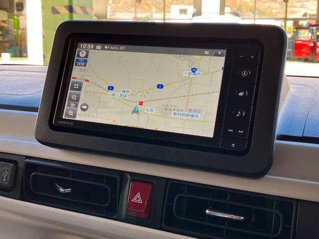 ムーヴキャンバスストライプスＧ　純正ナビゲーション　バックモニターナビ　スマートキープッシュスタート　キーフリーキー　ワンオーナー車　車線逸脱警報　運転席エアバック　オートハイビーム　ＡＢＳ　点検記録簿　エマージェンシーブレーキ（山梨県）の中古車