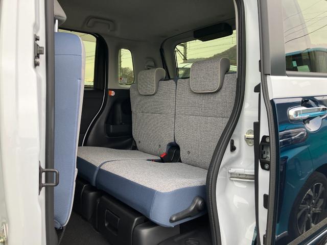 ムーヴキャンバスストライプスGターボ 4WD 10インチナビ1オーナー 4WD スマートキー エアバッグ ターボ ABS キーフリー プッシュ式エンジンスタートボタン 両電動スライドドア オートエアコン(山梨県)の中古車