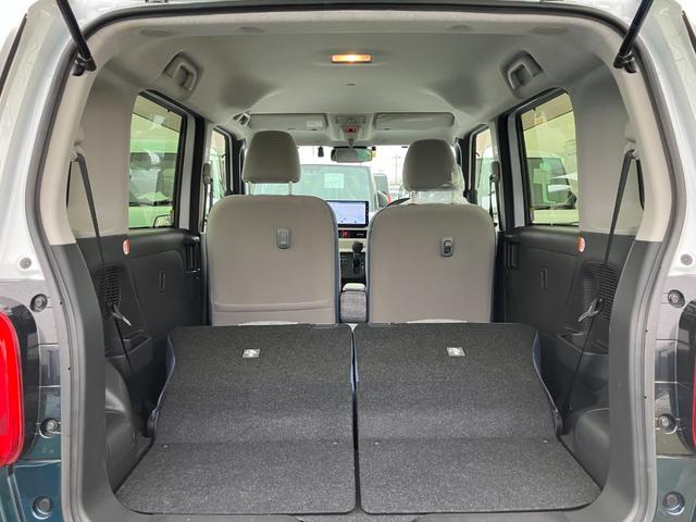 ムーヴキャンバスストライプスGターボ 4WD 10インチナビ1オーナー 4WD スマートキー エアバッグ ターボ ABS キーフリー プッシュ式エンジンスタートボタン 両電動スライドドア オートエアコン(山梨県)の中古車