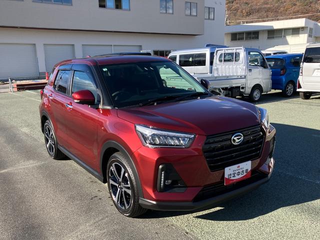 ロッキープレミアムG 4WD ディスプレイオーディオ装備スマートアシスト・コーナーセンサー・17インチアルミ・LEDヘッドランプ・(自動消灯システム)・オートエアコン・プッシュエンジンスタート(山梨県)の中古車