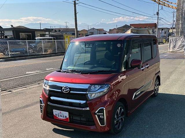 タントカスタムＸセレクション　９インチナビ　ドライブレコーダー１オーナ　キーフリー　アルミホイール　整備記録簿　ＡＢＳ　エアバック　スマートキー　パワーウィンドウ　オートエアコン（山梨県）の中古車