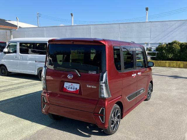 タントカスタムＸセレクション　９インチナビ　ドライブレコーダー１オーナ　キーフリー　アルミホイール　整備記録簿　ＡＢＳ　エアバック　スマートキー　パワーウィンドウ　オートエアコン（山梨県）の中古車