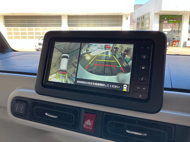 ムーヴキャンバスストライプスＧターボ　４ＷＤ　純正ナビ　パノラマモニター１オーナー　４ＷＤ　スマートキー　エアバッグ　ターボ　ＡＢＳ　キーフリー　両電動スライドドア　パワーウィンドウ　オートエアコン（山梨県）の中古車