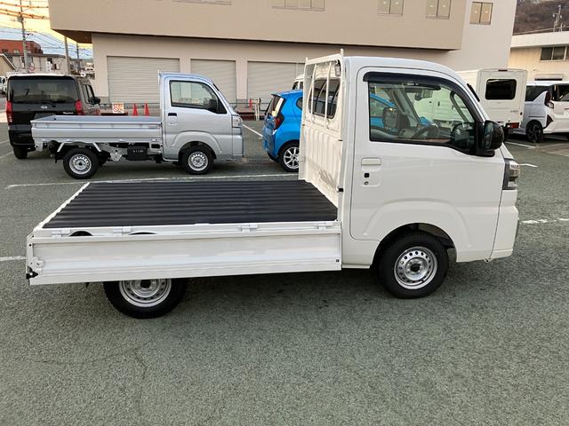 ハイゼットトラックエクストラ　４ＷＤ　ＣＶＴ　ディスプレイオーディオスマートアシスト・コーナーセンサー・切り替え式４ＷＤ（ＣＶＴ車）・電動格納ミラー・スーパーＵＶ＆ＩＲカットガラス（フロントウィンドウ）・ハロゲンヘッドランプ・マニュアルエアコン（山梨県）の中古車