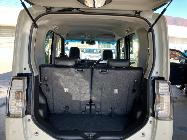 タントカスタムＲＳ　トップエディションＶＳ　ＳＡIII　純正ナビ１オーナー　レーンアシスト　オートハイビーム　記録簿　タ−ボ　キーフリー　スマートキー　アルミ　エアバッグ　ＡＢＳ　被害軽減ブレーキ　両電動スライドドアオートエアコン　パワーウィンドウ（山梨県）の中古車