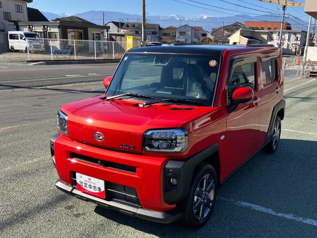 タフトＧターボ　４ＷＤ　１０インチ純正ナビ　パノラマモニタースマートアシスト・１５インチアルミ・Ｄ−ＣＶＴターボエンジン・ＬＥＤヘッドランプ・ＬＥＤフォグ・電動パーキング・運転席助手席シートヒーター・ＵＳＢソケット（山梨県）の中古車