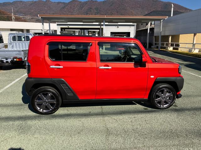 タフトＧターボ　４ＷＤ　１０インチ純正ナビ　パノラマモニタースマートアシスト・１５インチアルミ・Ｄ−ＣＶＴターボエンジン・ＬＥＤヘッドランプ・ＬＥＤフォグ・電動パーキング・運転席助手席シートヒーター・ＵＳＢソケット（山梨県）の中古車