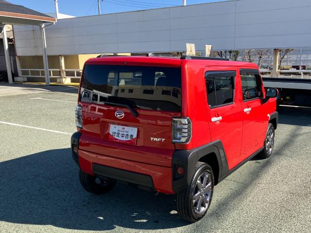 タフトＧターボ　４ＷＤ　１０インチ純正ナビ　パノラマモニタースマートアシスト・１５インチアルミ・Ｄ−ＣＶＴターボエンジン・ＬＥＤヘッドランプ・ＬＥＤフォグ・電動パーキング・運転席助手席シートヒーター・ＵＳＢソケット（山梨県）の中古車