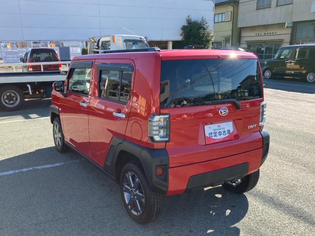 タフトＧターボ　４ＷＤ　１０インチ純正ナビ　パノラマモニタースマートアシスト・１５インチアルミ・Ｄ−ＣＶＴターボエンジン・ＬＥＤヘッドランプ・ＬＥＤフォグ・電動パーキング・運転席助手席シートヒーター・ＵＳＢソケット（山梨県）の中古車