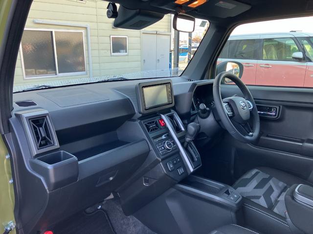 タフトG クロムベンチャー 純正ナビゲーション ドライブレコーダースマートアシスト・15インチアルミ・LEDヘッドランプ・LEDフォグ・スカイフィールトップ・電動パーキング・運転席助手席シートヒーター・USBソケット(山梨県)の中古車